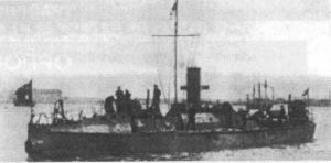 HMAS Countess of Hopetoun, 1919. Note torpedo-tube in bows.