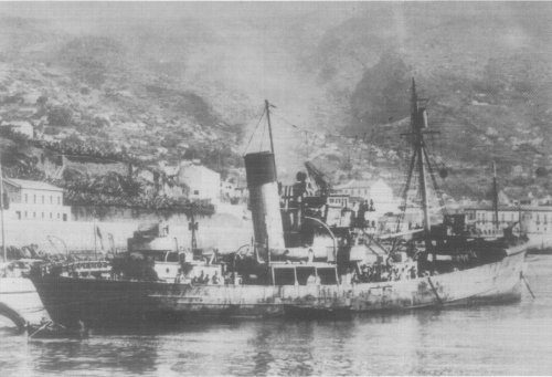 HMS Lady Shirley, similar vessel to HMS Arab