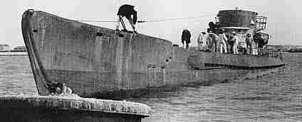 U-977 interned in Argentina 1945