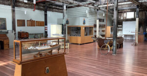 The Boatshed Museum after reconstruction.
