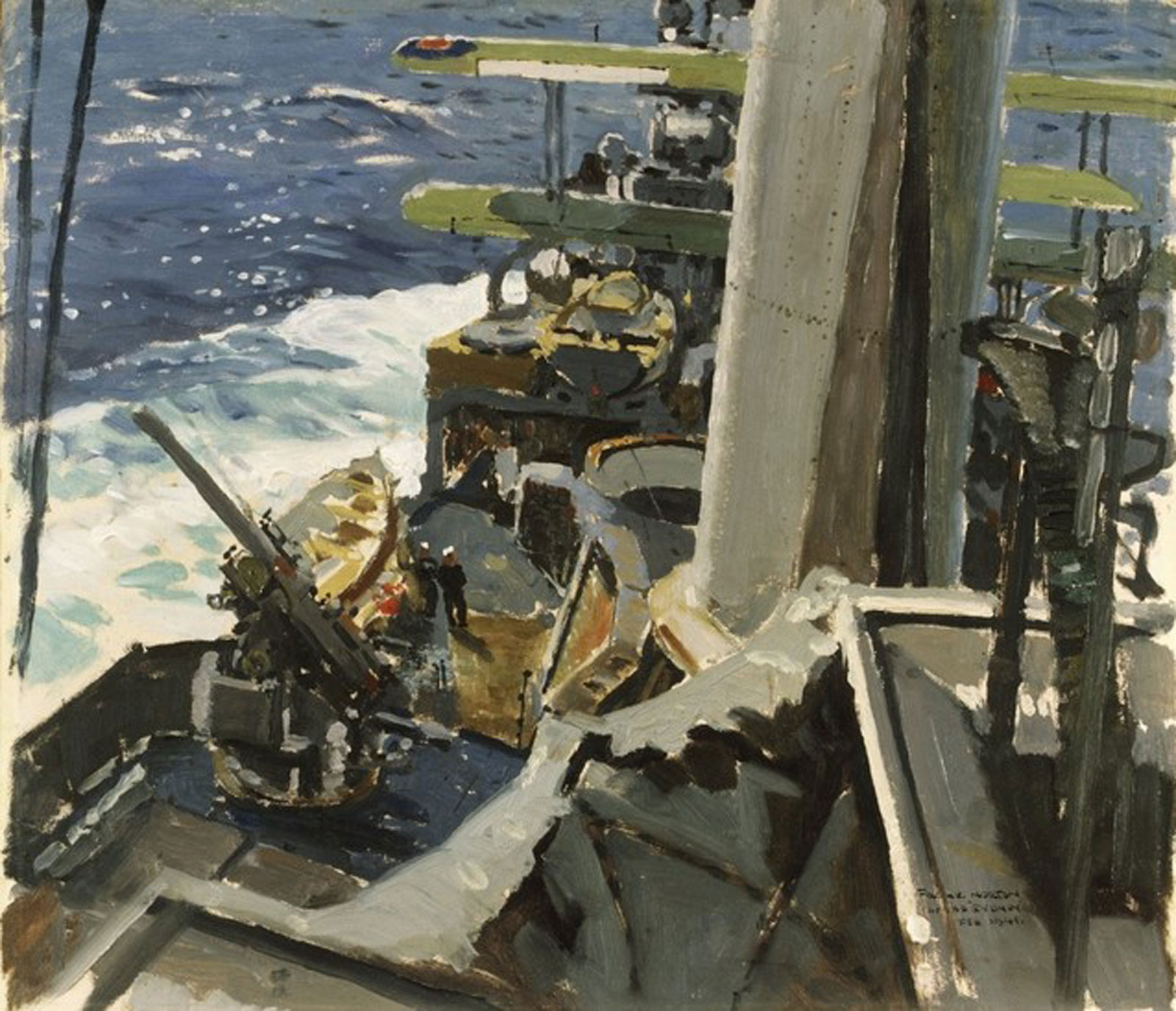 Camouflage, HMAS Sydney by Frank Norton