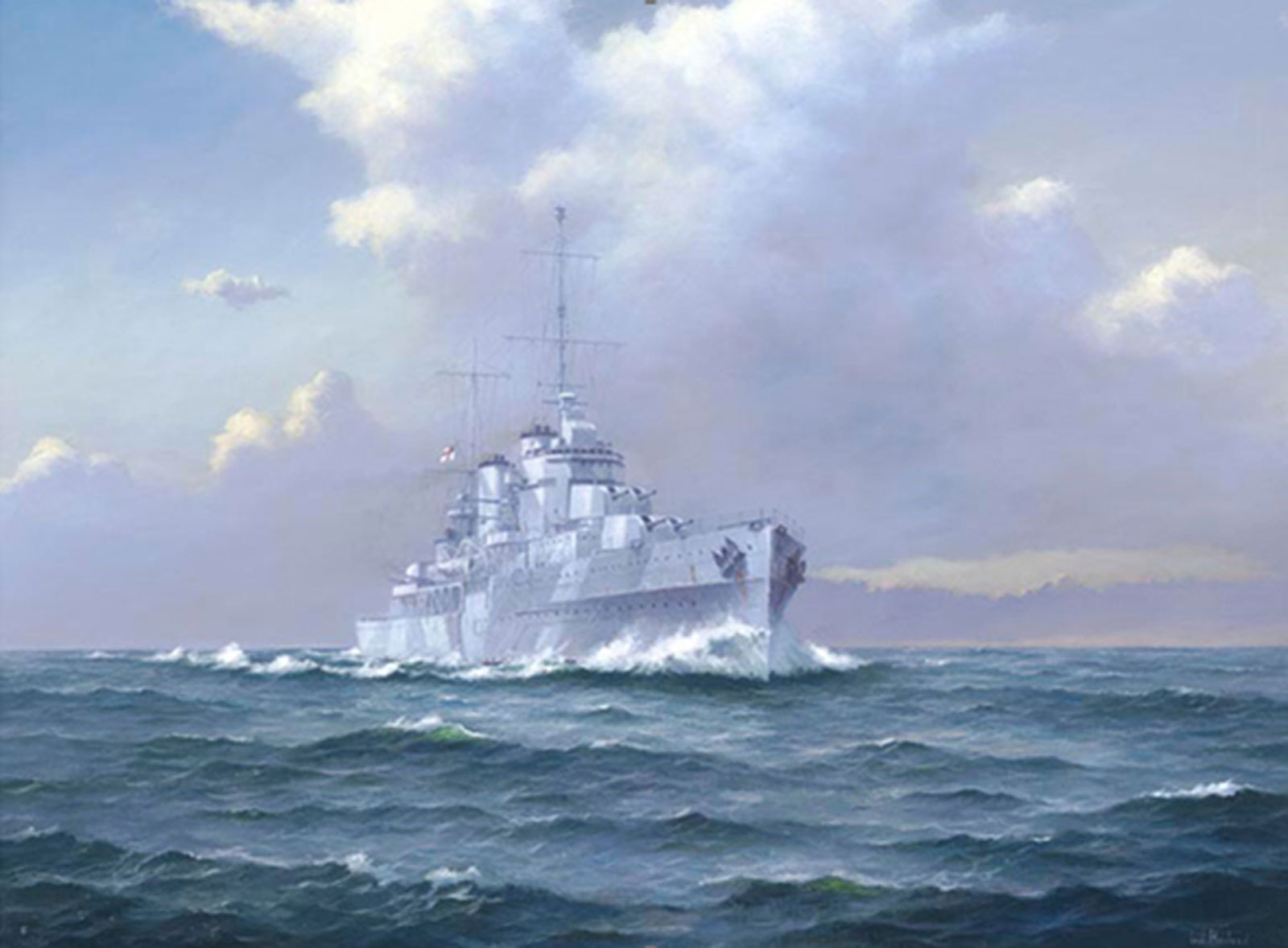 HMAS Sydney by Ian Hansen