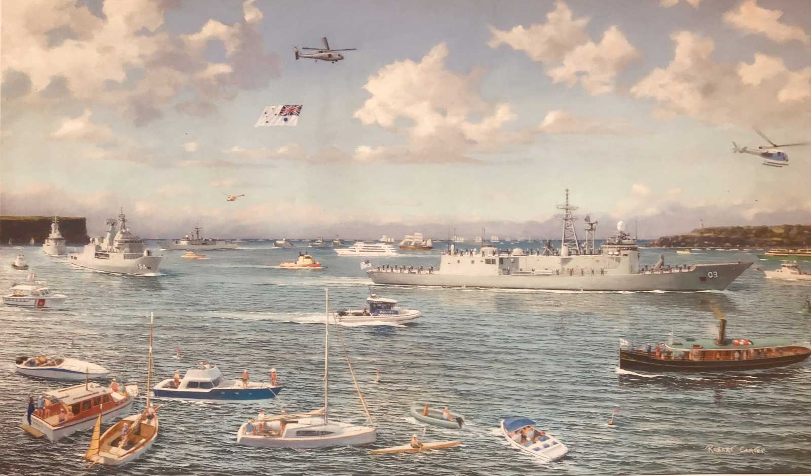 The Royal Australian Navy Centenary 2013 Fleet Review