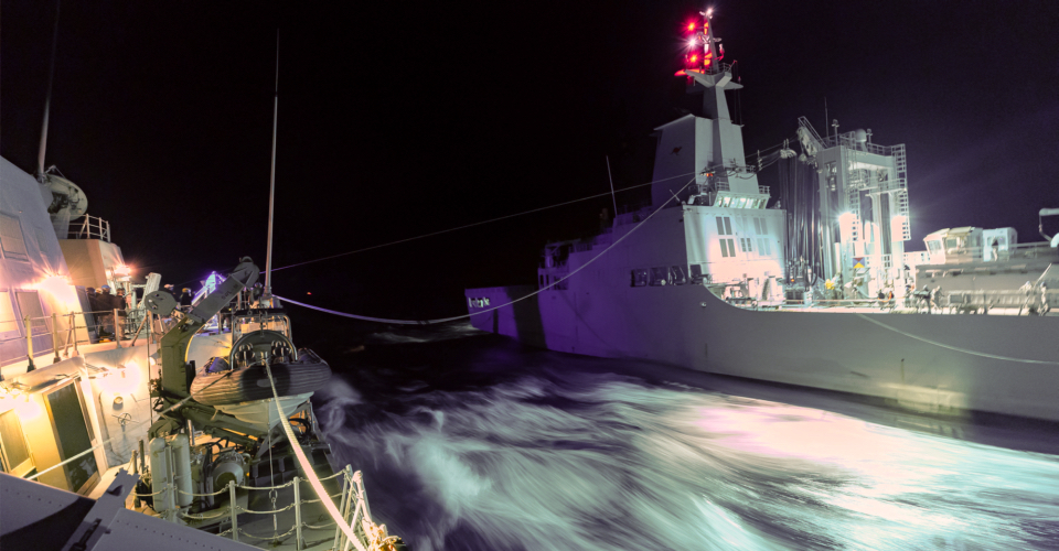 ANNUALEX 2023 – RAS with HMAS Stalwart