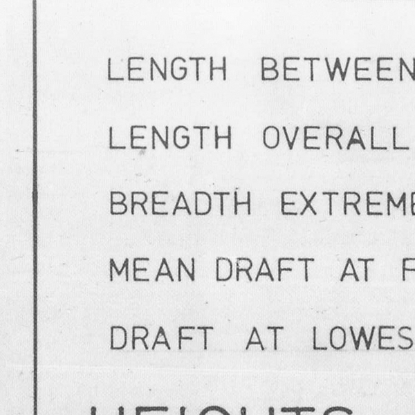 HMAS Cook General Dimensions and Data