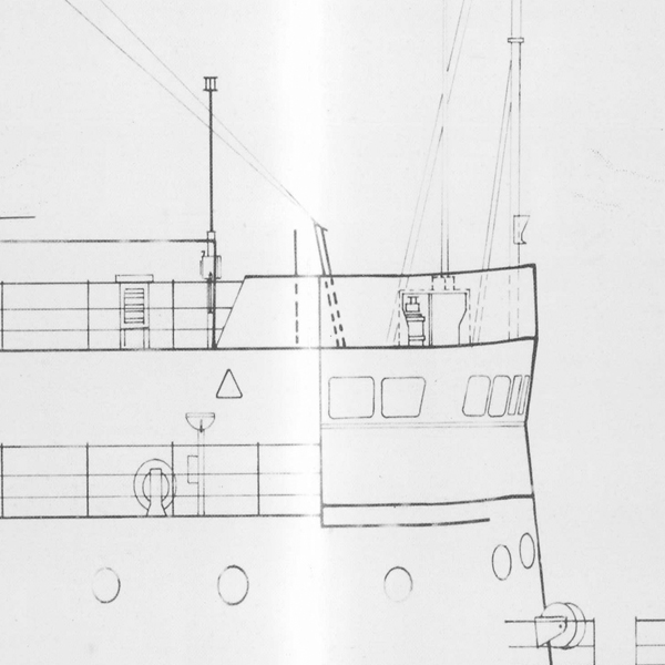 HMAS Cook Outboard Profile