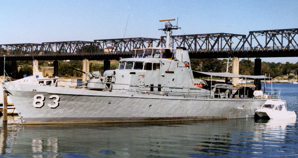 2642.ADVANCE 1968, ex HMAS. SHF Coll.