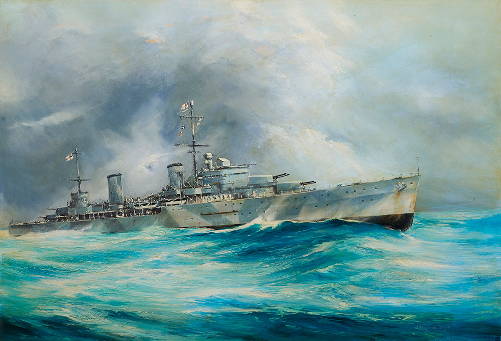 HMAS Sydney by D’Arcy W. Doyle