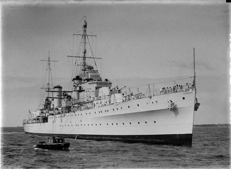 Hmas Hobart The Skilful Survivor Naval Historical Society Of Australia