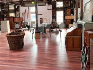 The Boatshed Museum after reconstruction.