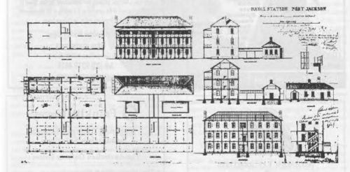 Plans for Barracks Building