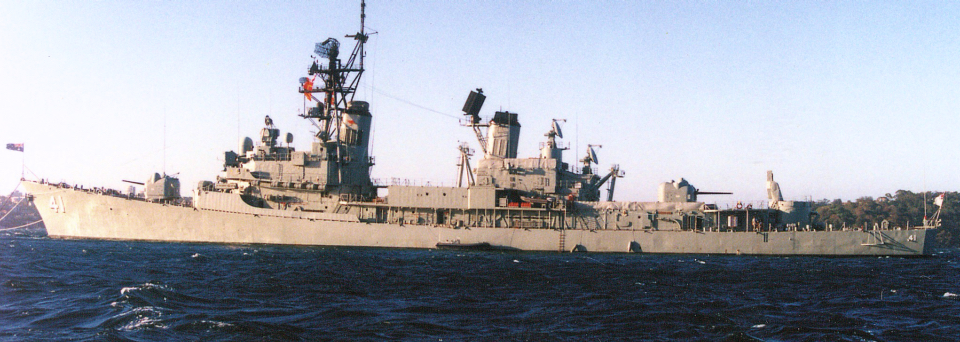 BRISBANE HMAS, 1967-2001. 1997. SHF Coll.