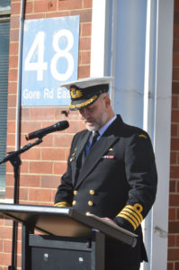 Captain Matthew Shand, Commanding Officer HMAS Kuttabul