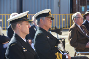 Commodore Shane Glassock, Caoptain Tony Raeside and David