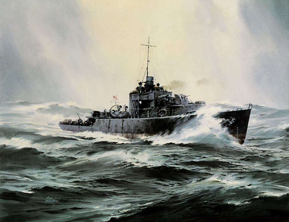 HMAS Diamantina by Phil Belbin