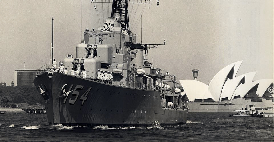 HMAS Duchess in Sydney Harbour 2