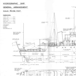 HMAS Flinders_Hydrographic Ship_General Arrangement March 1969 - Naval ...