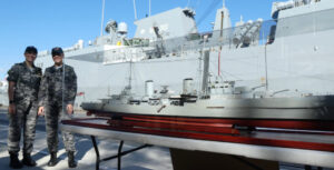 HMAS Kuttabul sailors at Fleet Base East Open Day