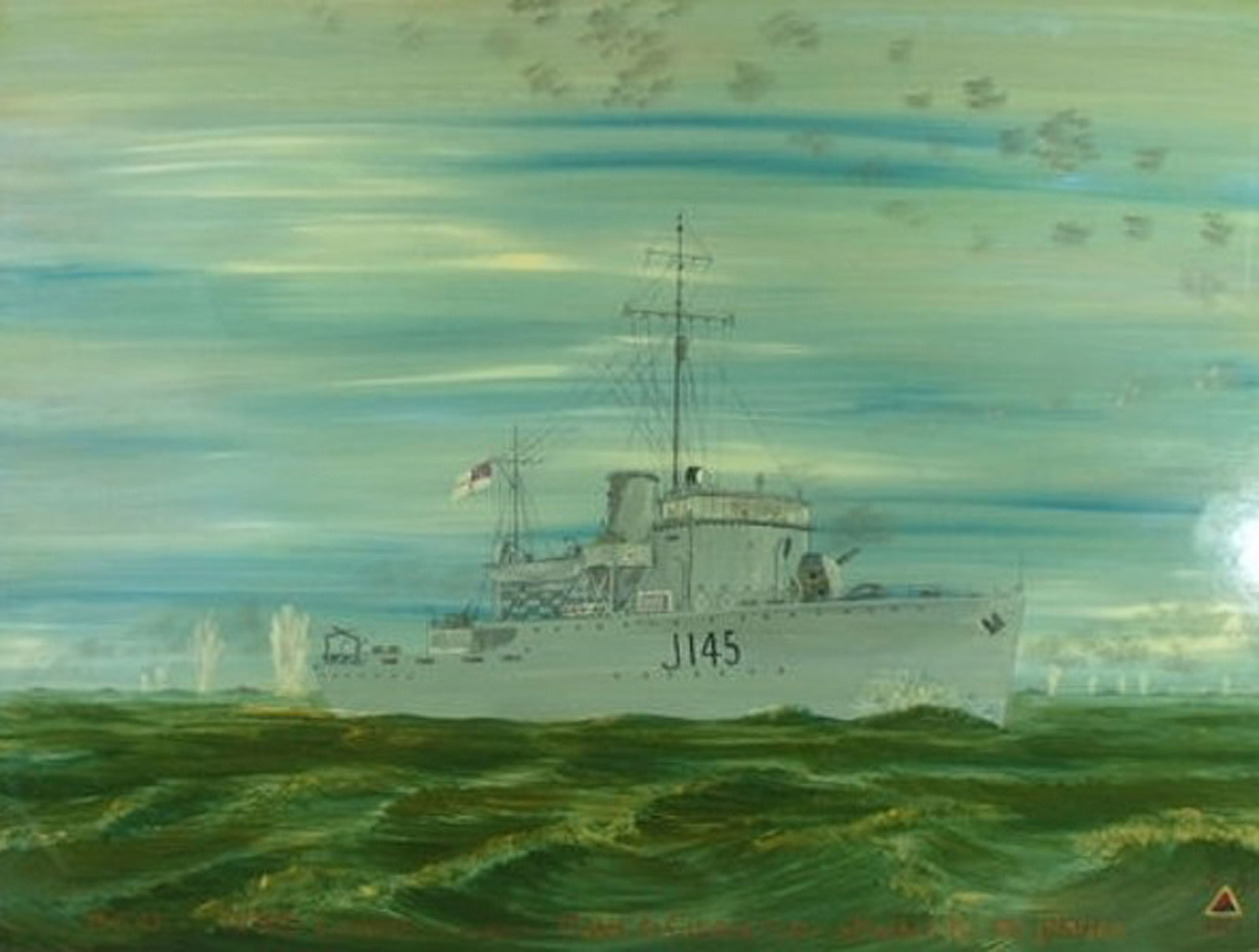 HMAS Lismore by Norman Wills