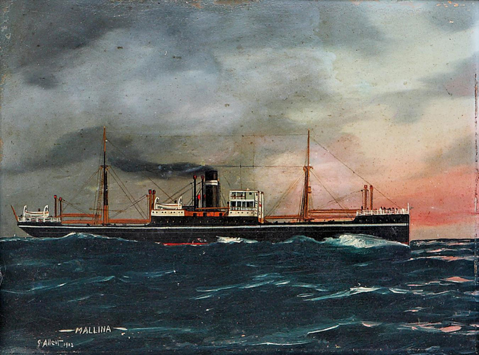 Mallina, 1913 by John Allcot