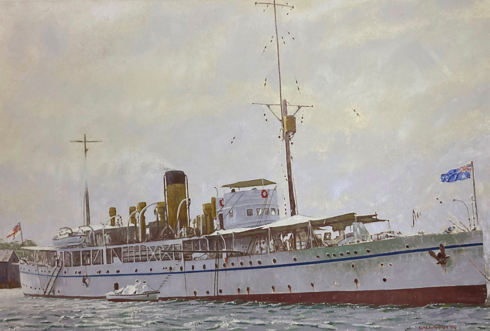 HMAS Moresby 1925 – 1946 by Stanley Callahan