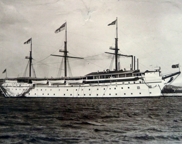 HMAS Tingira in Sydney Harbour 1914_ Naval Heritage Collection #2356