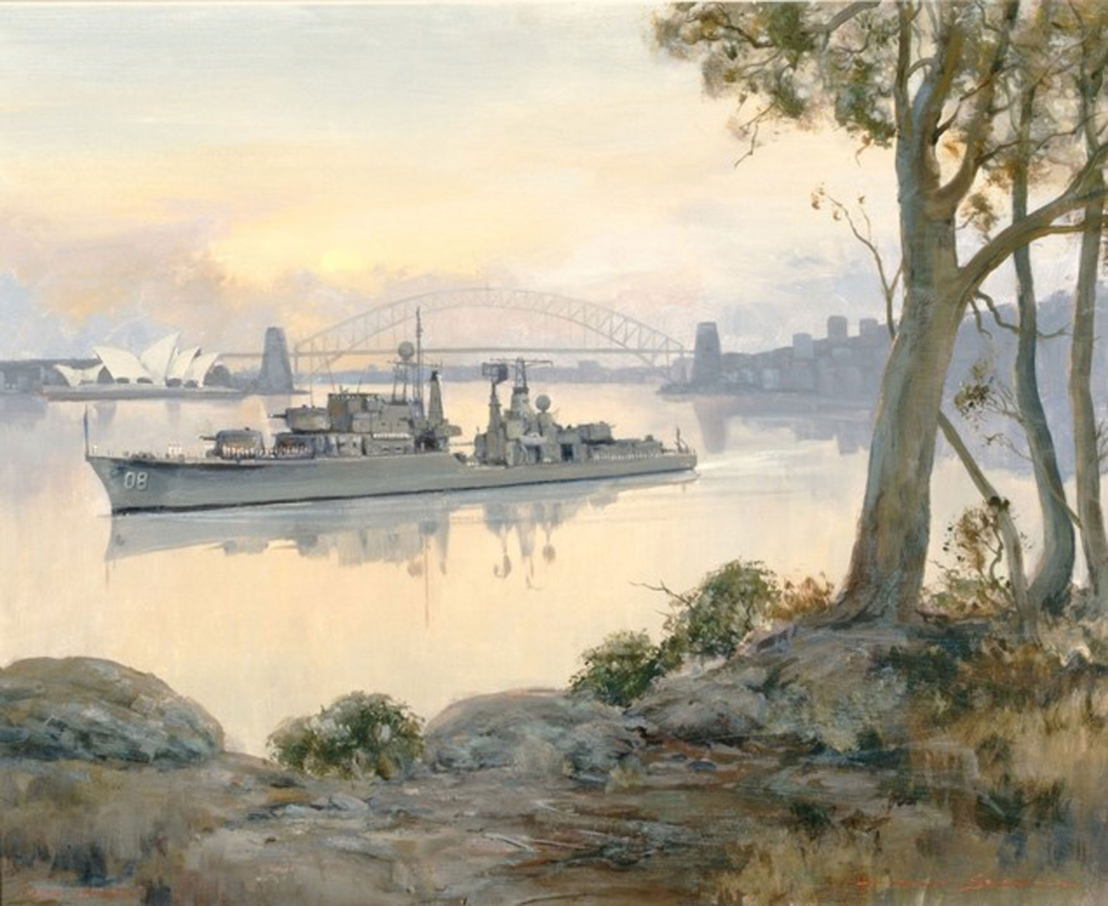 HMAS Vendetta by Doug Sealy