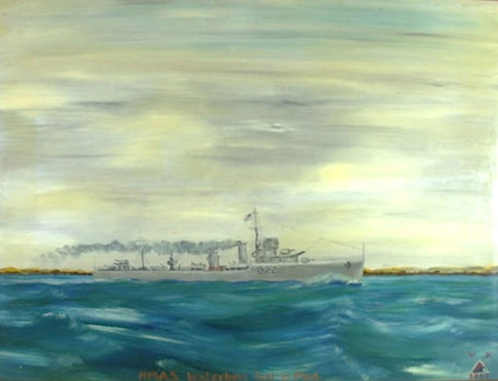 HMAS Waterhen Lost in the Mediterranean by Norman Wills