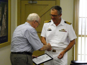 Spectacle Island Video Launch 11 March 2021 - award to Ian Phillips
