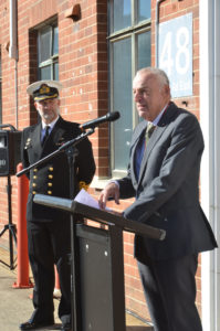 Mr Merv Lindsay and Captain Matthew Shand 17 June 2021