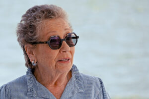 Fairlie Clifton on board MV BENNELONG.