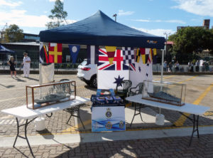 NHSA information stand Garden Island Open Day Sunday 26 February 2023