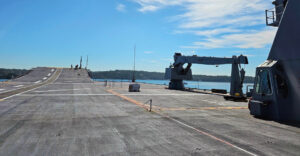 The Flight Deck looking forward