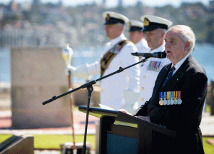Paul Martin delivers keynote address HMAS Vampire 75 anniversary commemoration ceremony 4 Septmber 2017